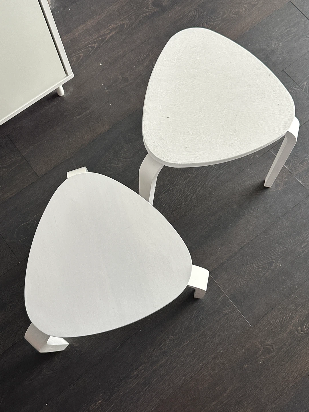 IKEA KYRRE Stools 2 /White. - photo 2
