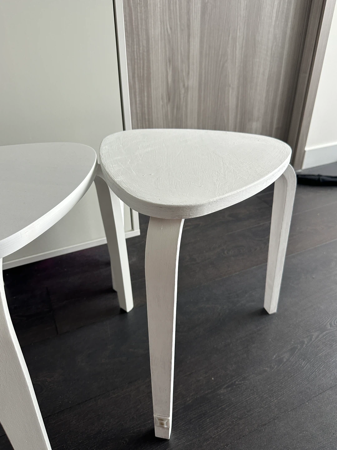 IKEA KYRRE Stools 2 /White. - photo 4