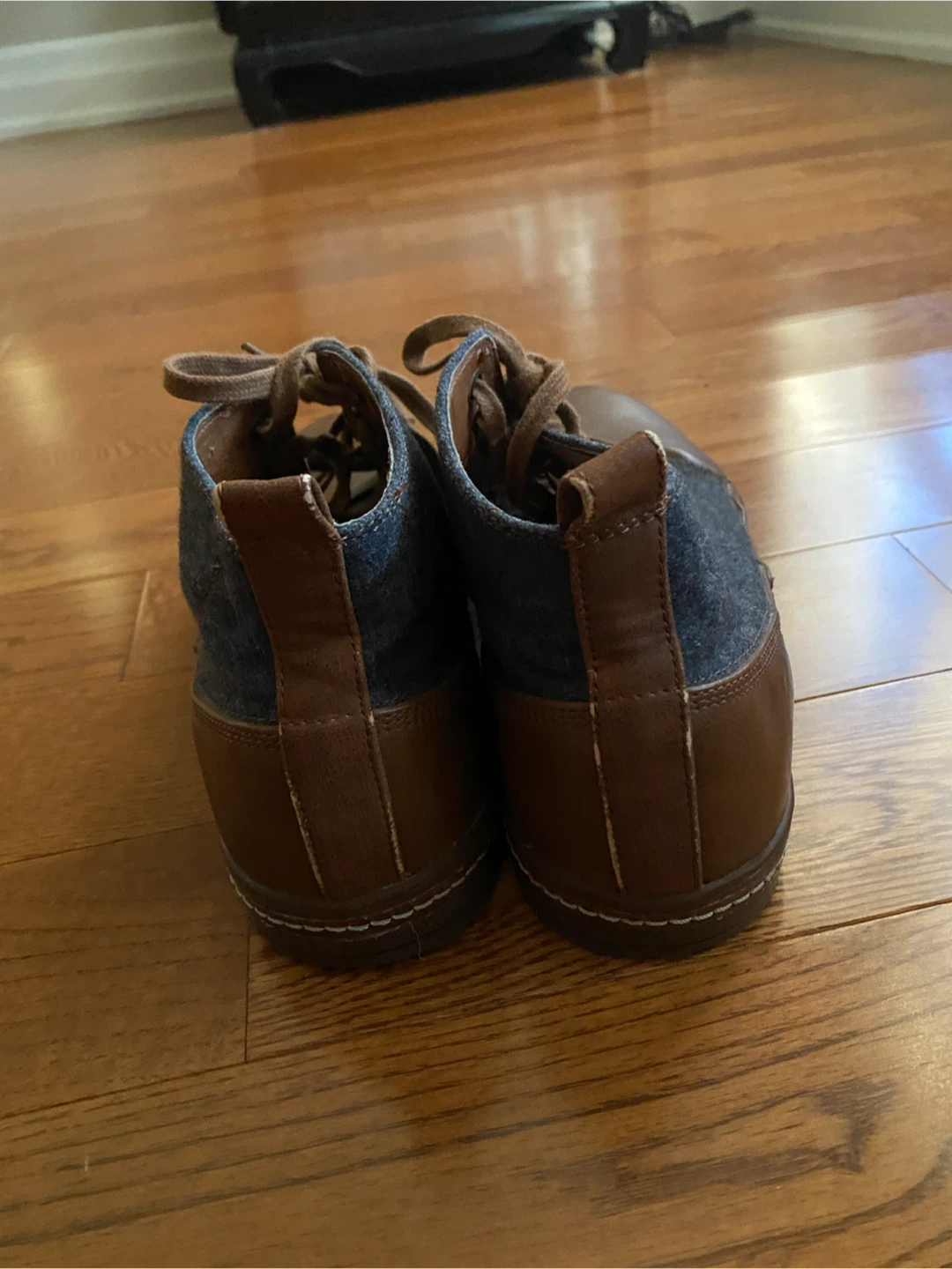 BBK brown and charcoal ankle boots - photo 3