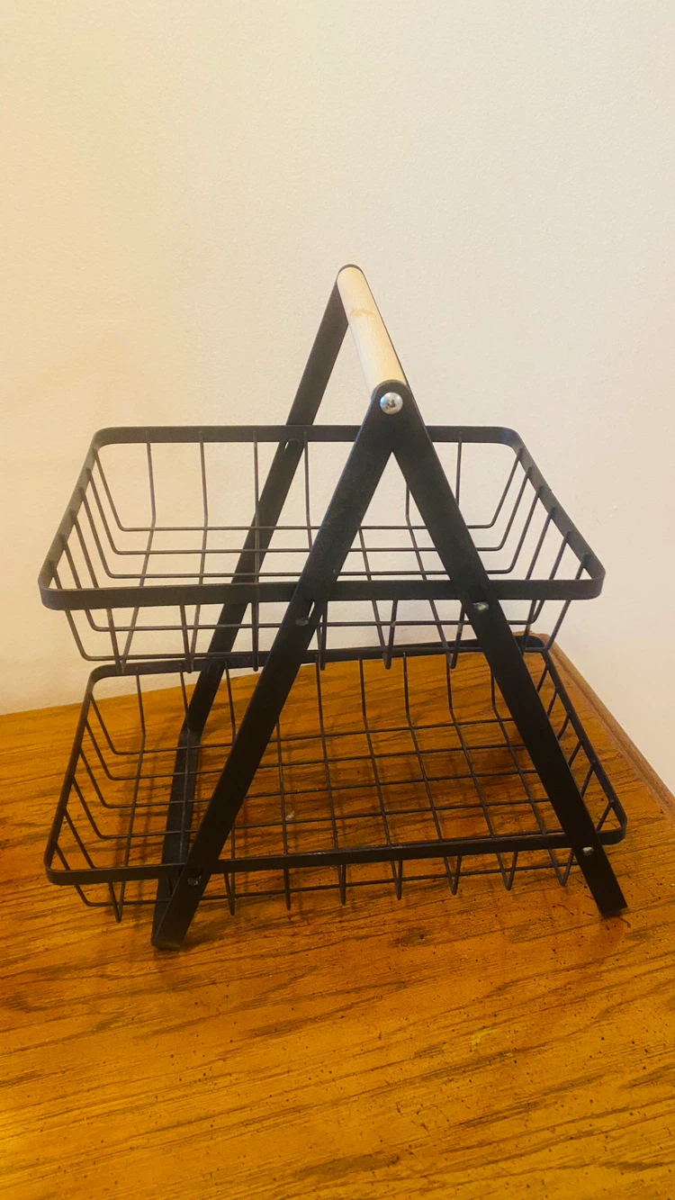 2 tier basket