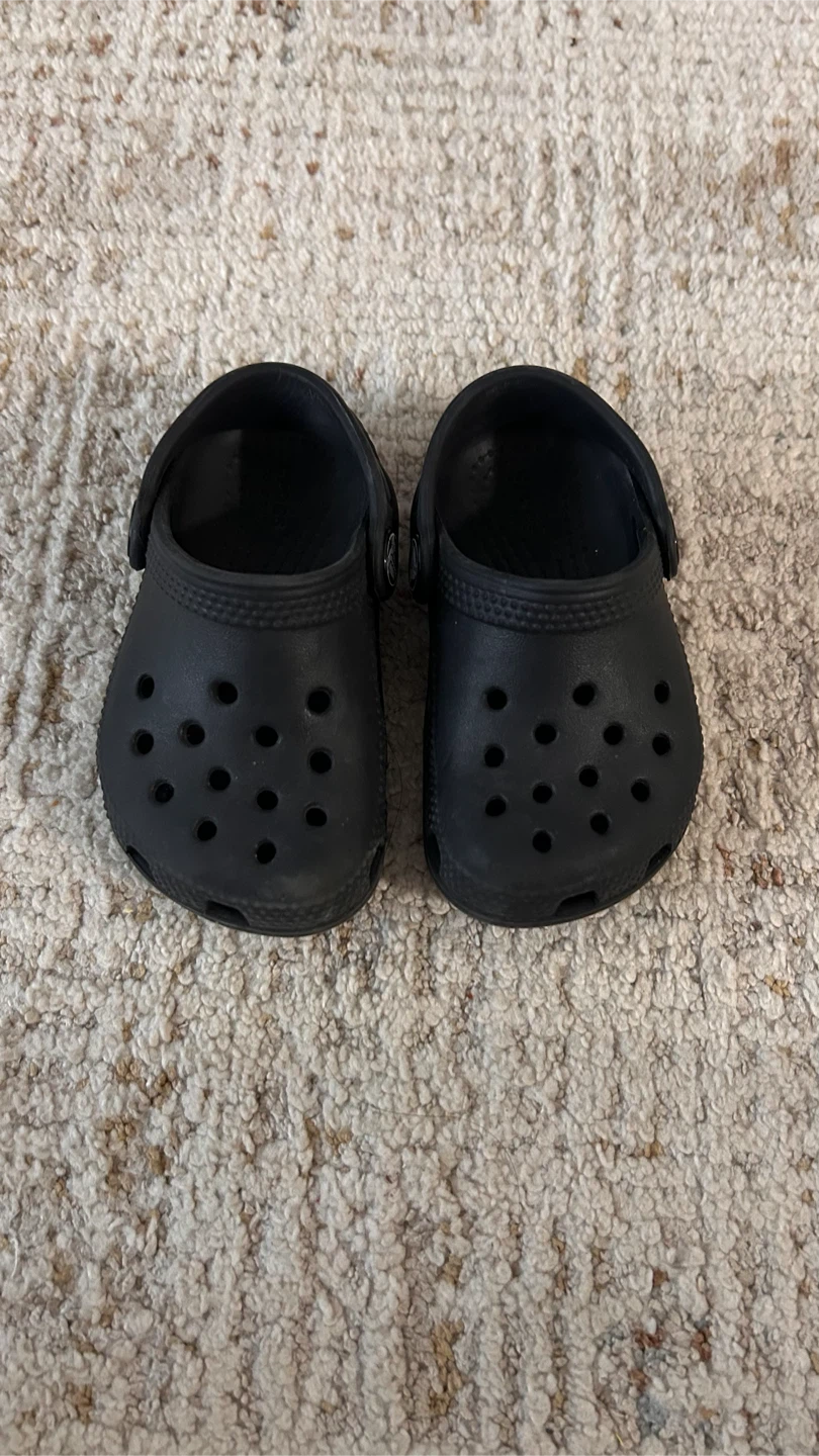 Black Crocs Clogs Size 9