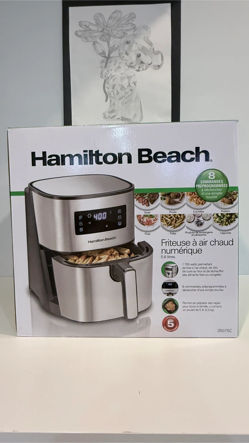 Hamilton Beach 5.6L Digital Air Fryer