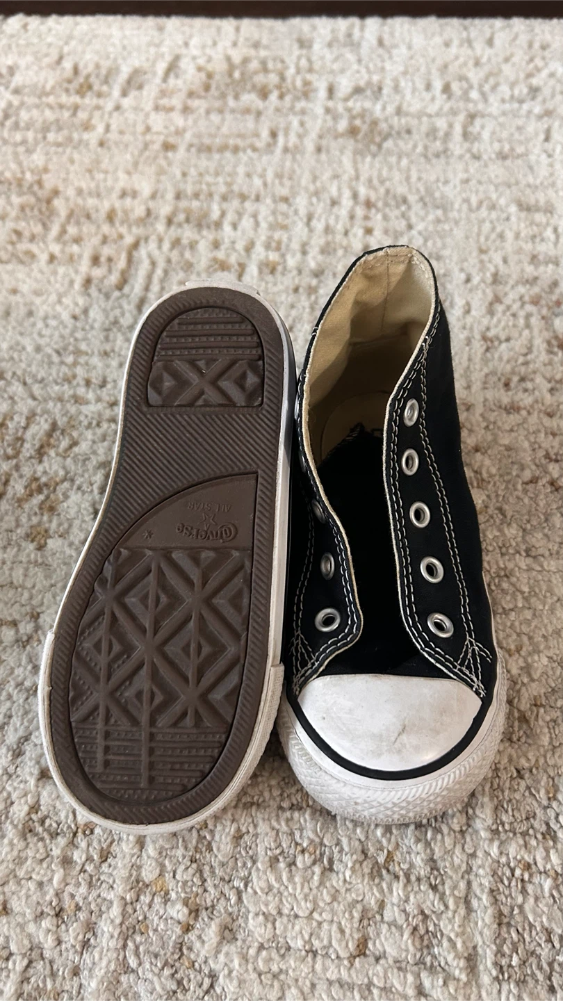 Converse Chuck Taylor All Star Black High Tops - photo 2