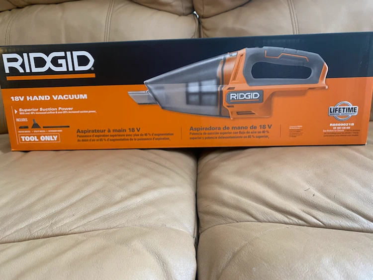 RIDGID 18V Hand Vacuum - Tool Only - photo 3