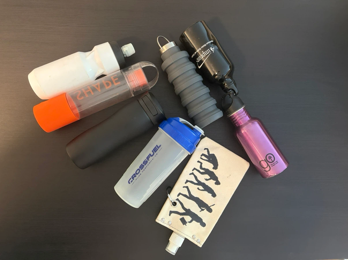 Assorted Reusable Water Bottles