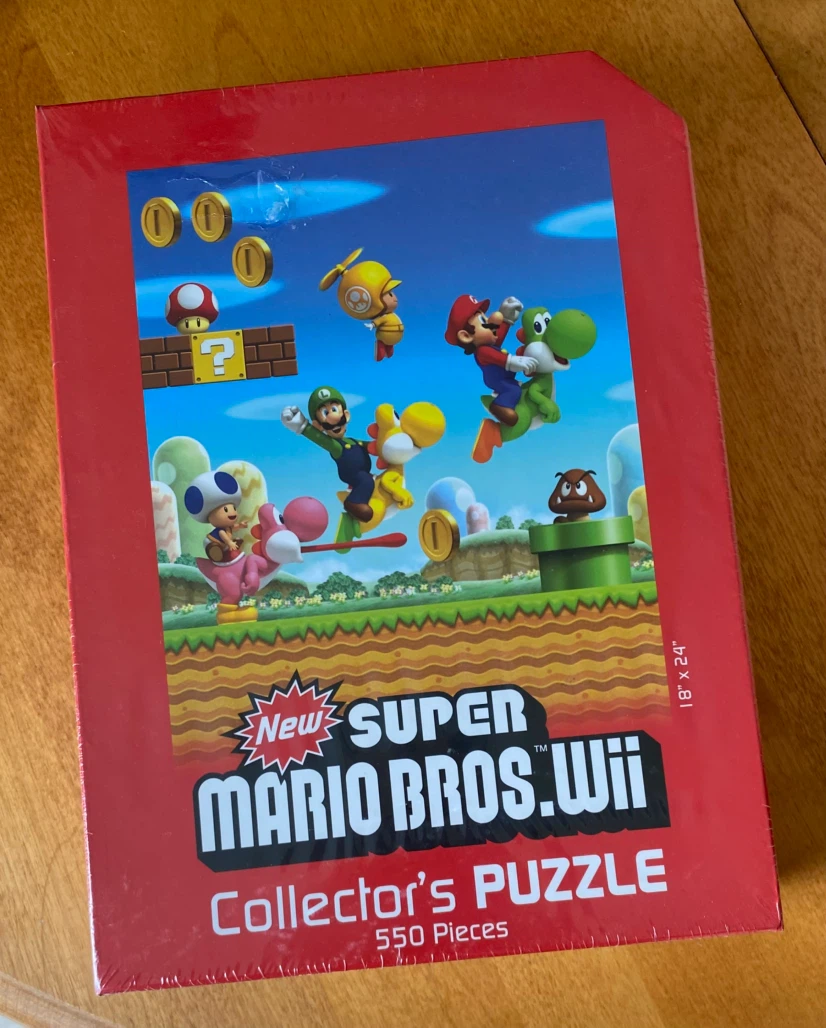 New Super Mario Bros. Wii Collector's Puzzle