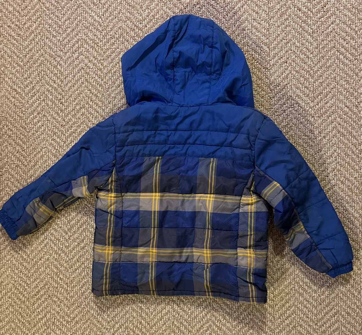 George Kids Plaid Winter Jacket (size 6) - photo 3
