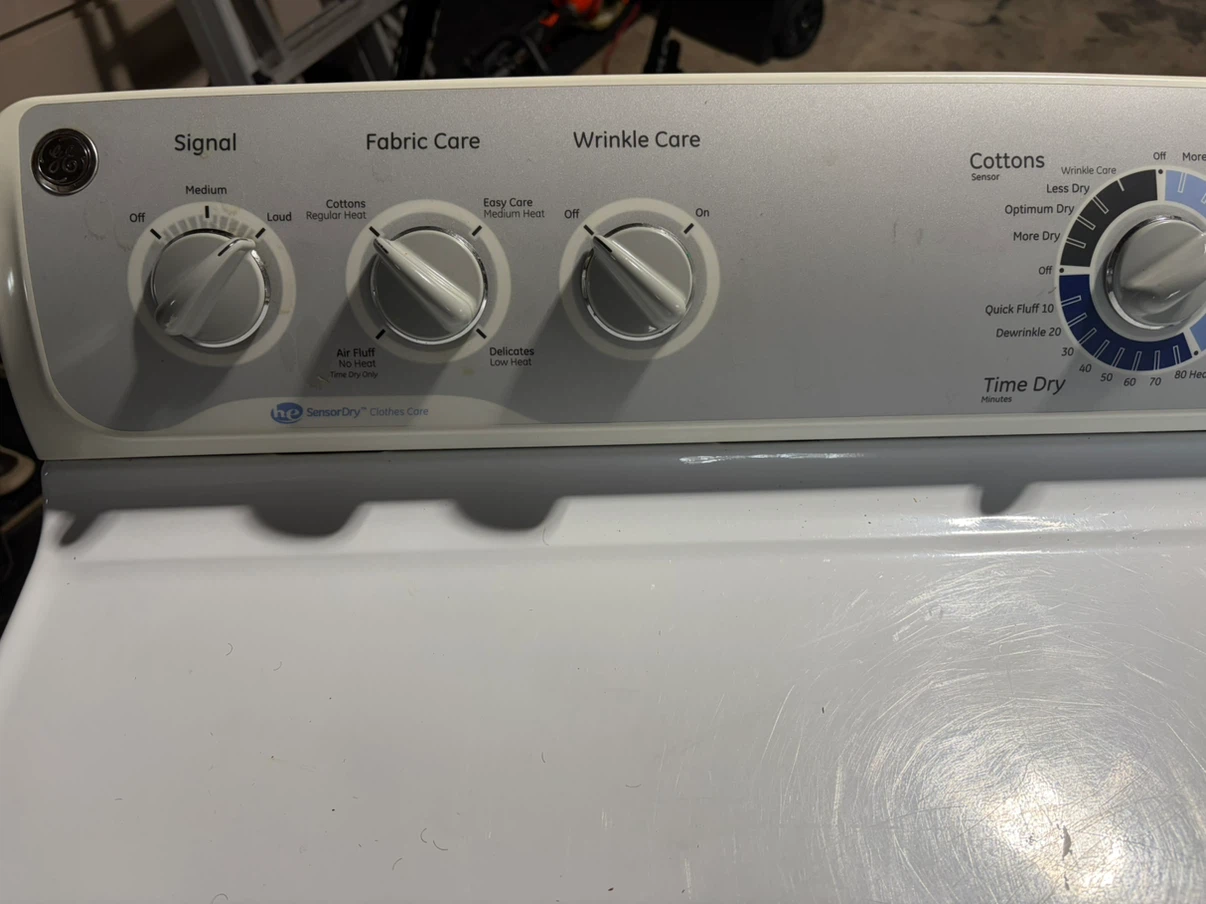 GE SensorDry Clothes Dryer - photo 4