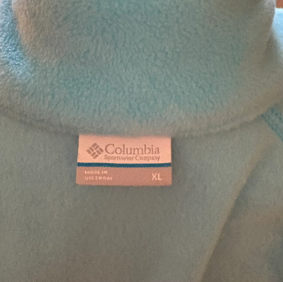 ✨✨Columbia Full-Zip Fleece Jacket Light Blue - photo 5