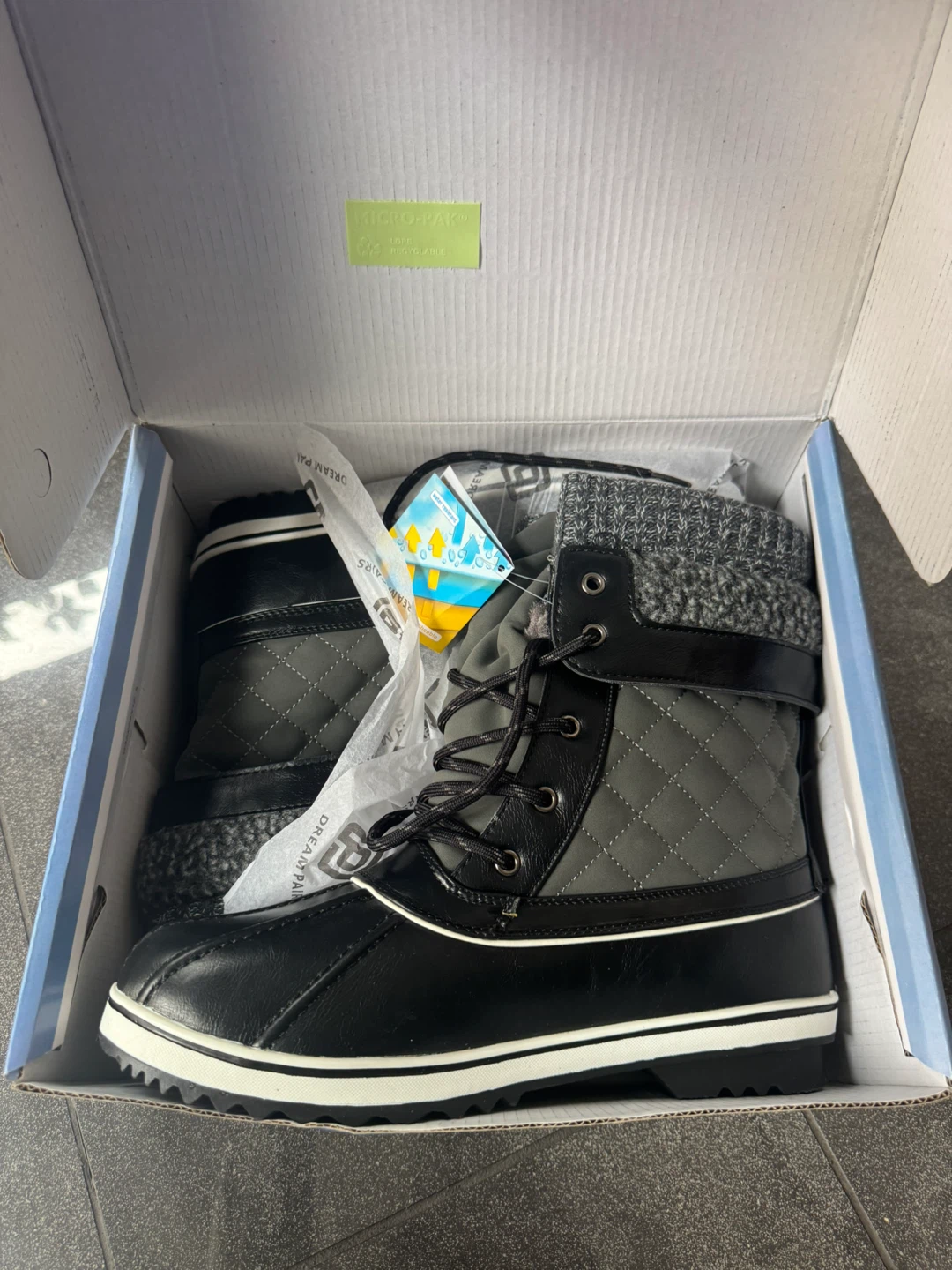 Brand New Dream Pairs Waterproof Winter Boots – Size 10