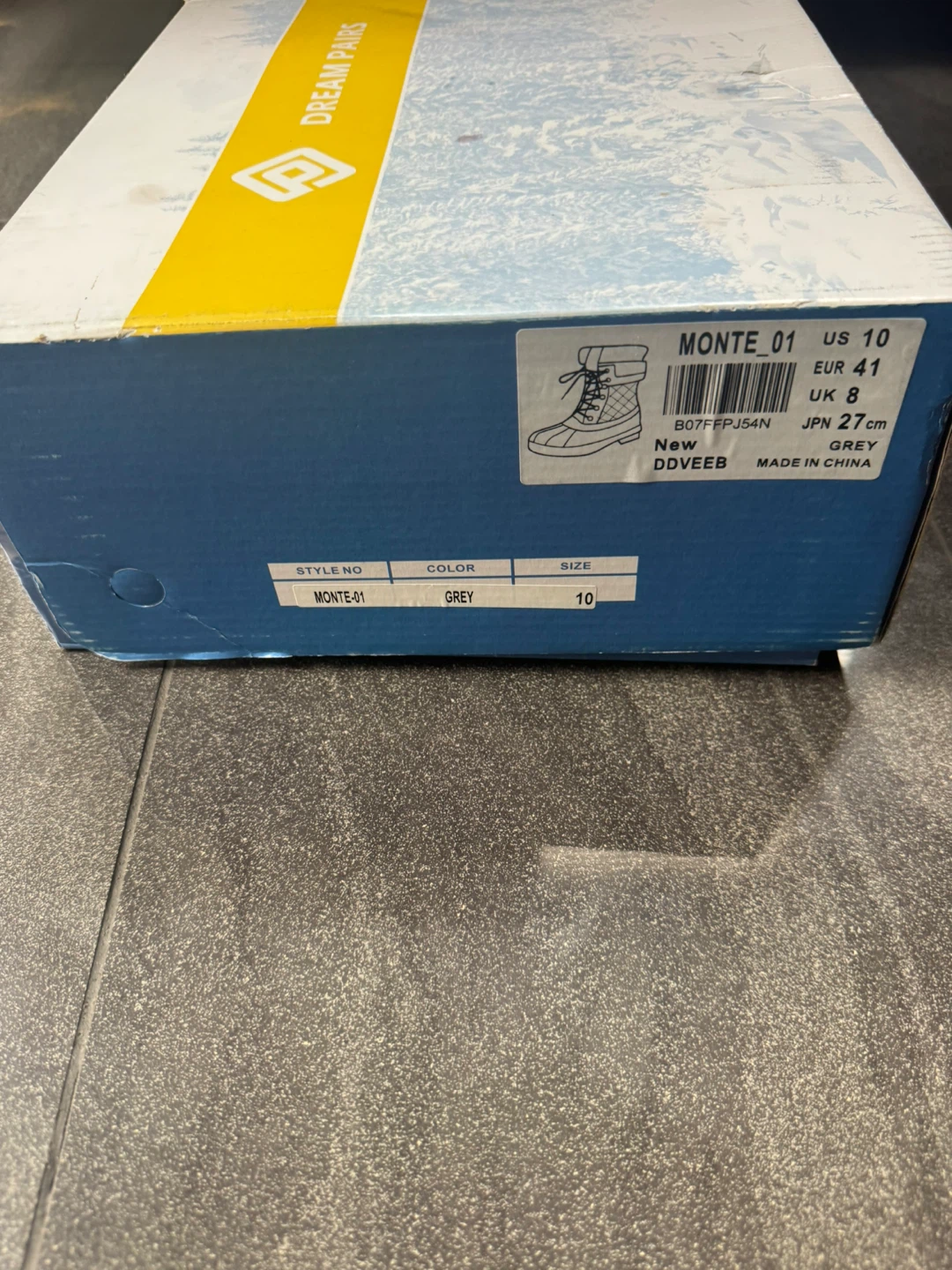 Brand New Dream Pairs Waterproof Winter Boots – Size 10 - photo 2
