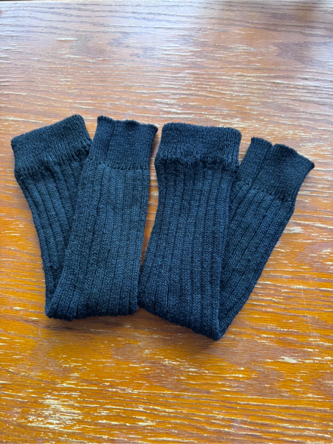 Black small leg warmers - photo 2