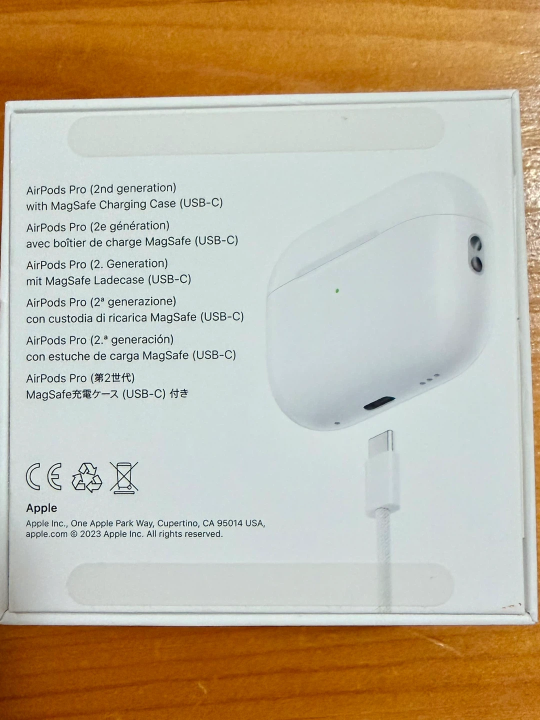 Apple AirPods Pro 2 (USB‑C) + ESR Case — Excellent Condition - photo 5