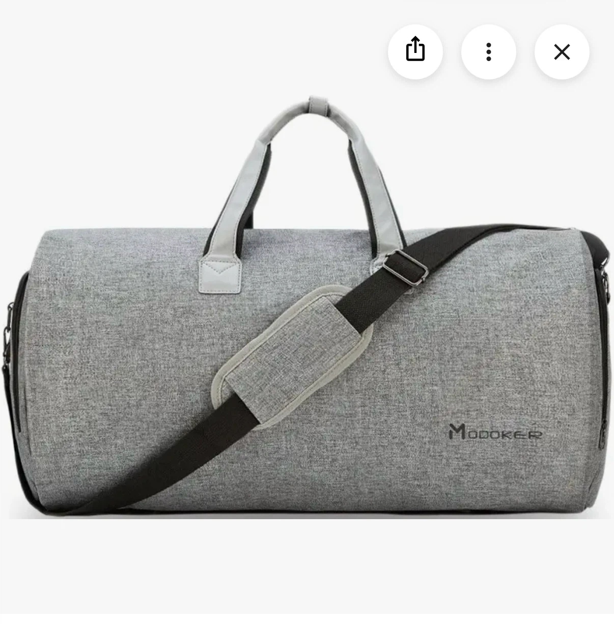 Modoker 2-in-1 Convertible Garment Duffle Bag - photo 2
