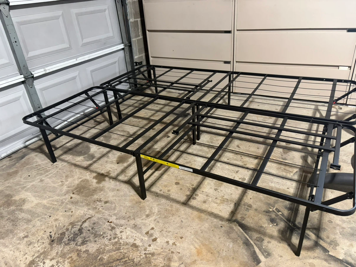 Metal Foldable Platform Bed Frame - photo 3