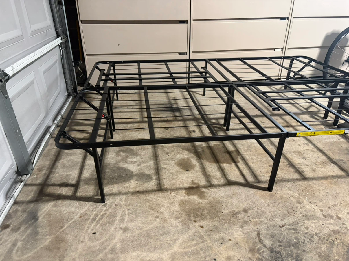 Metal Foldable Platform Bed Frame - photo 5