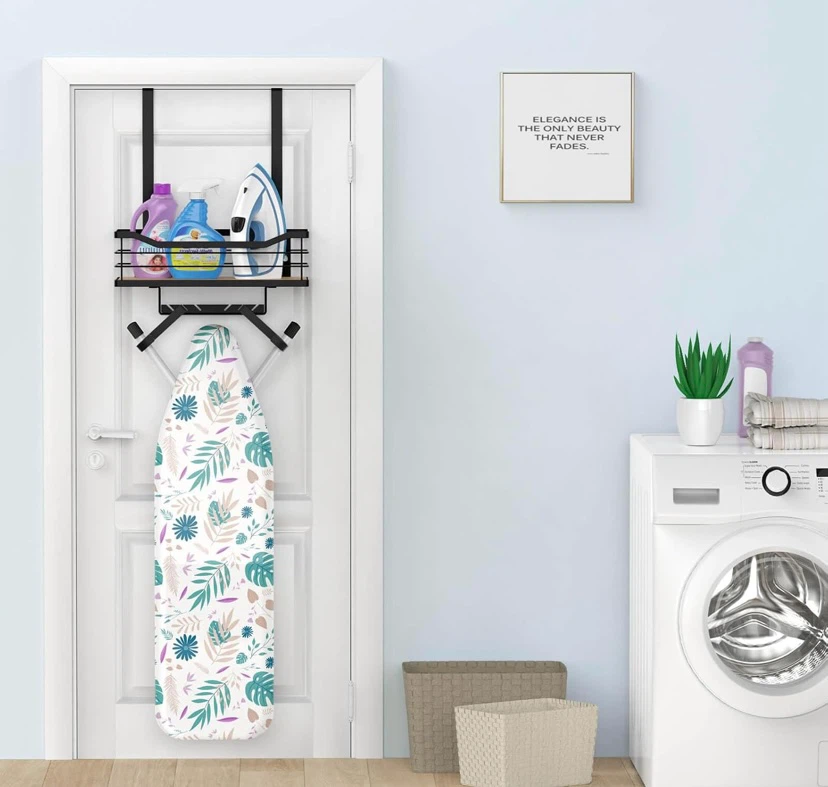 Ironing Board Holder and Storage Shelf - photo 2