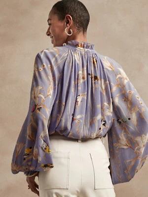 Banana Republic Floral Print Blouse - photo 4