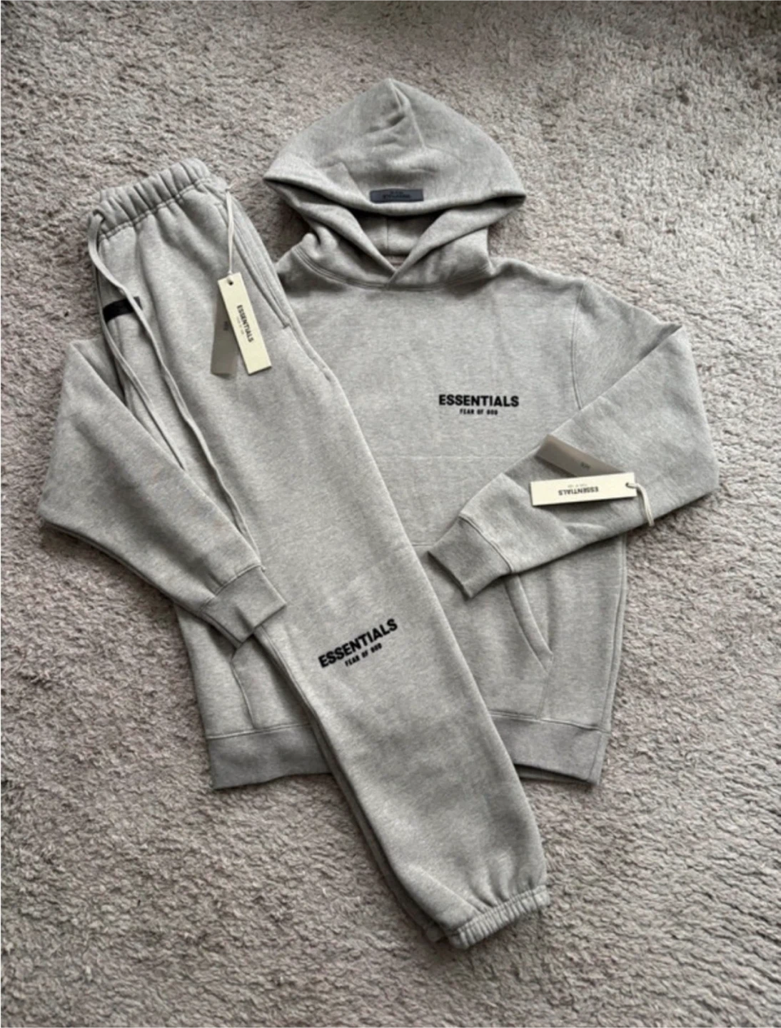 Fear of God Essentials Grey Tracksuit
