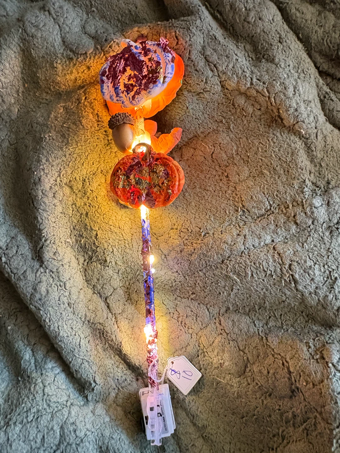 Light-up Autumn Pumpkin Wand