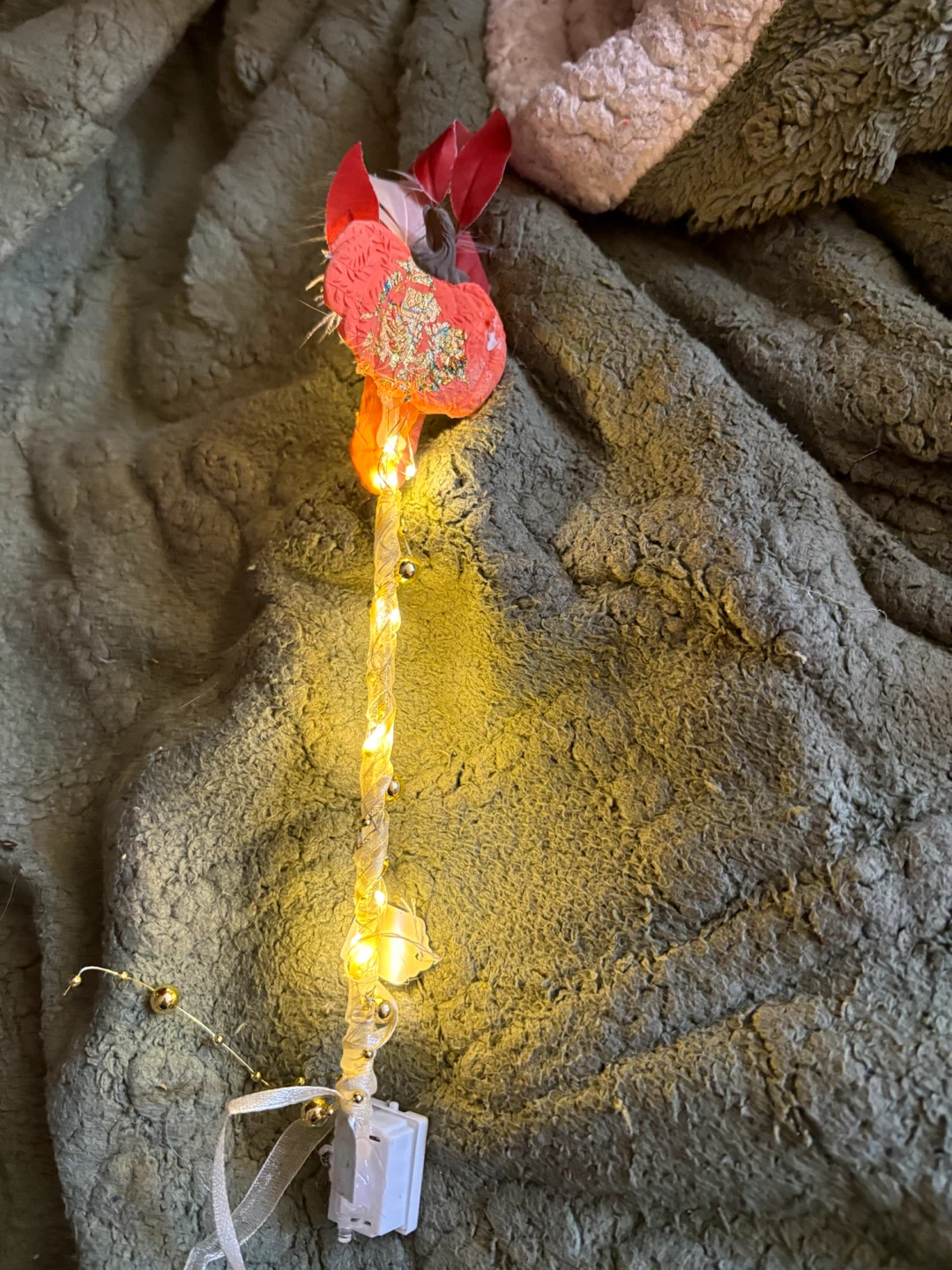 Light-up Autumn Pumpkin Wand - photo 2