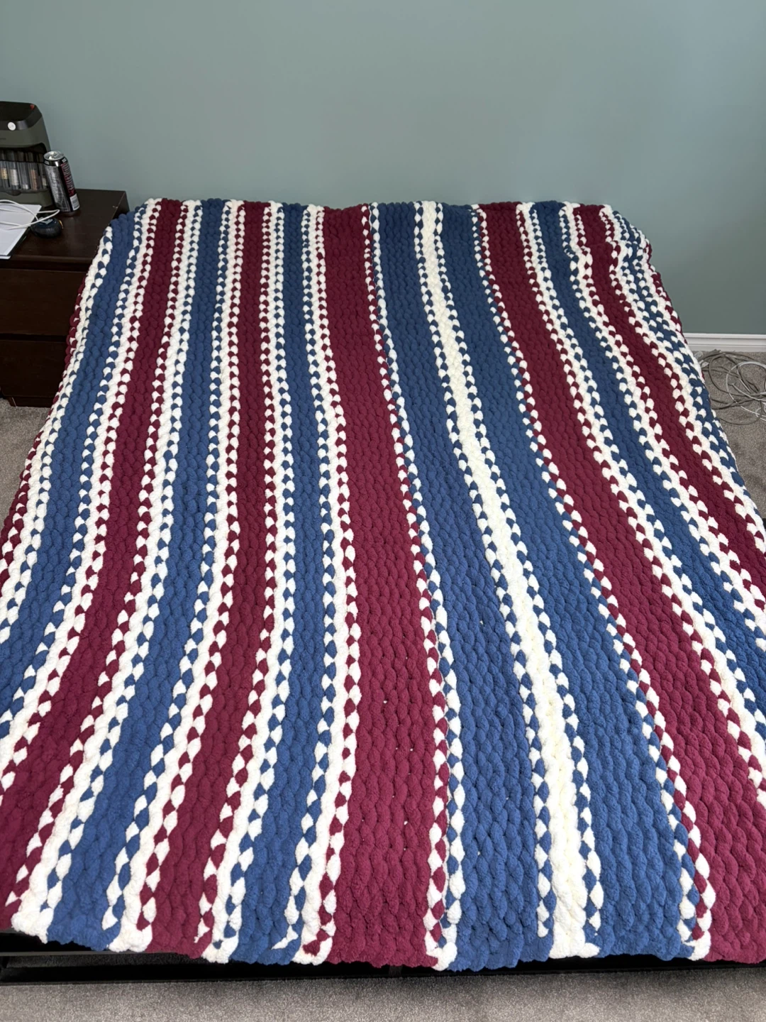 Finger Knit Blankets