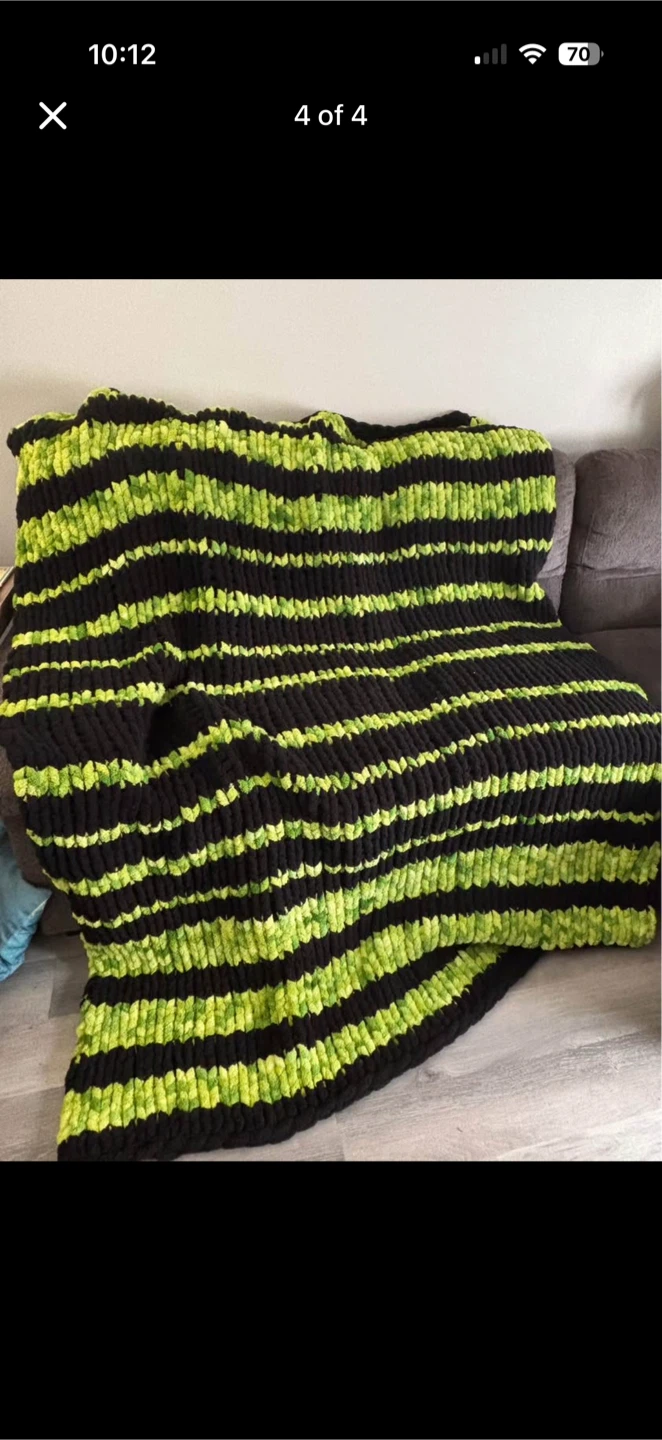Finger Knit Blankets - photo 2