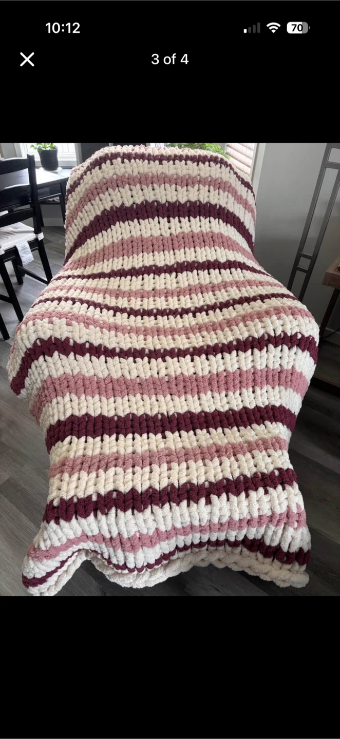 Finger Knit Blankets - photo 3