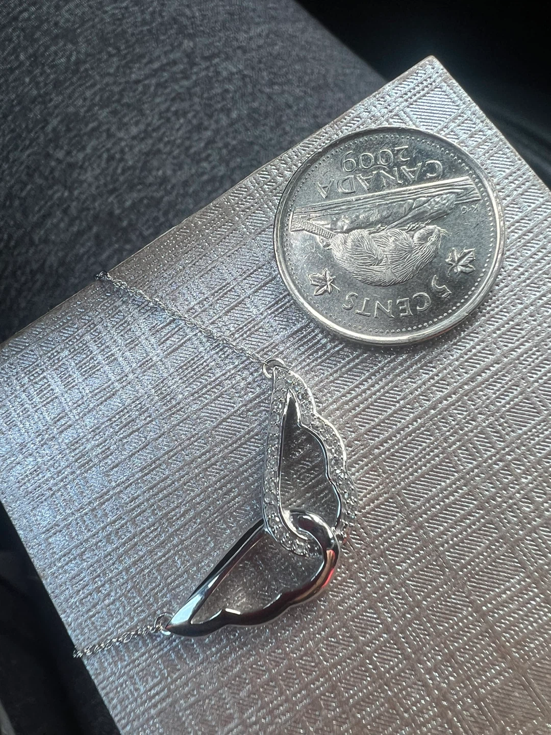10 k diamond necklace - photo 2