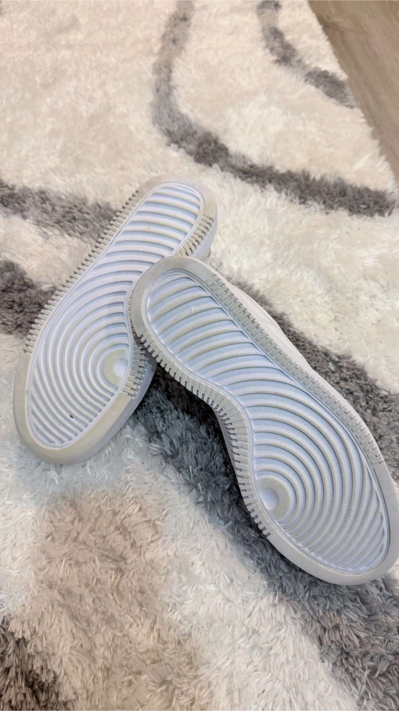Nike Court Vision Low White Sneakers - photo 3