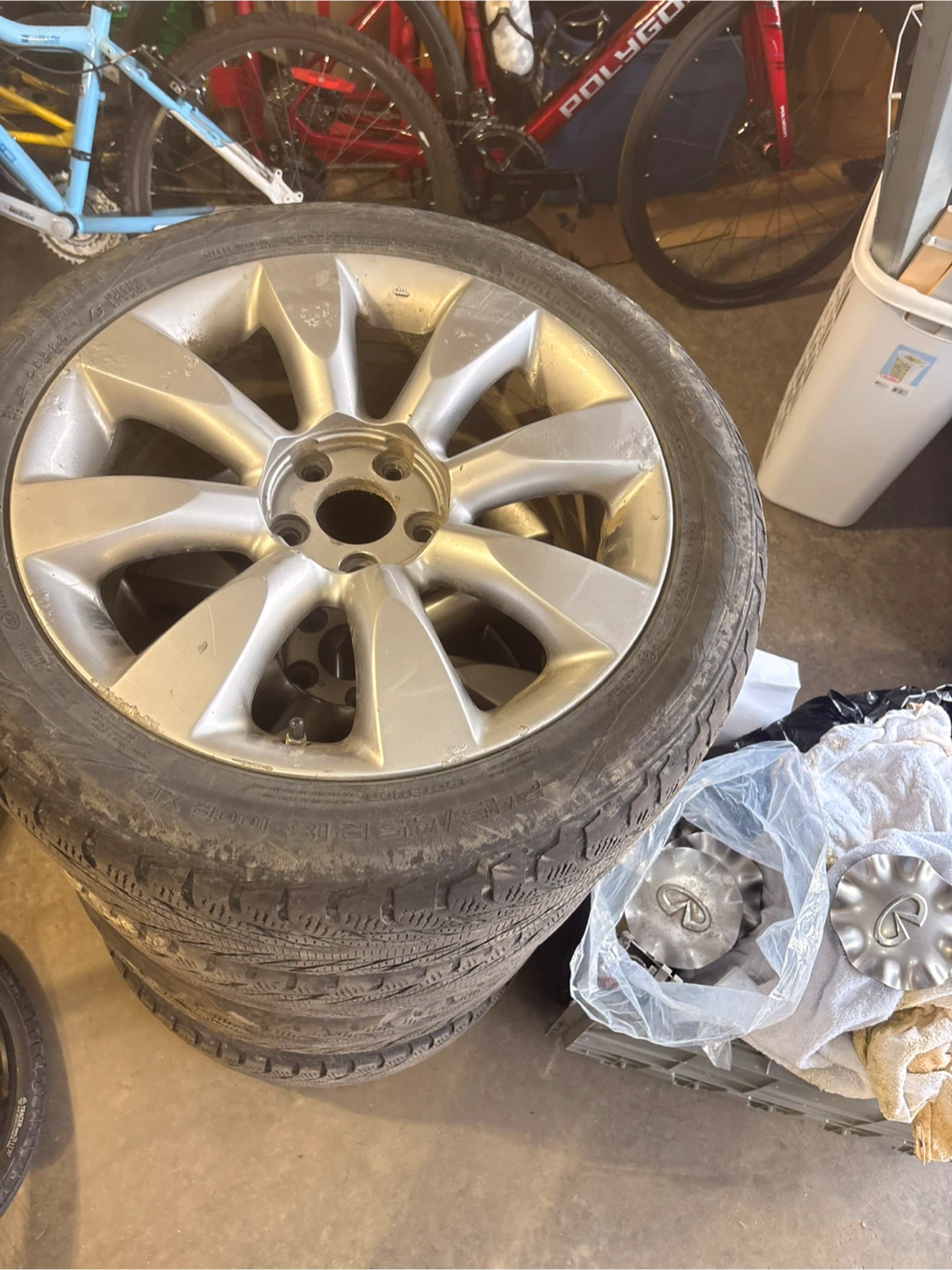 Infiniti Alloy Wheels 18”