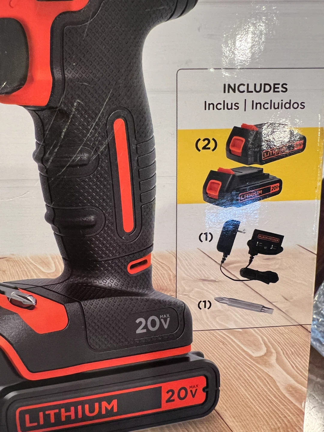 BLACK+DECKER 20V MAX Cordless Drill Kit (2 Batteries) - photo 3