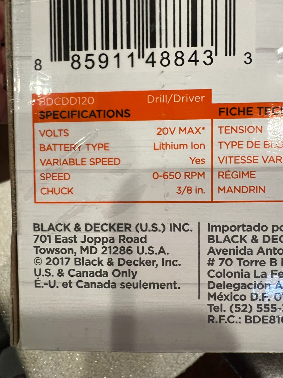 BLACK+DECKER 20V MAX Cordless Drill Kit (2 Batteries) - photo 4