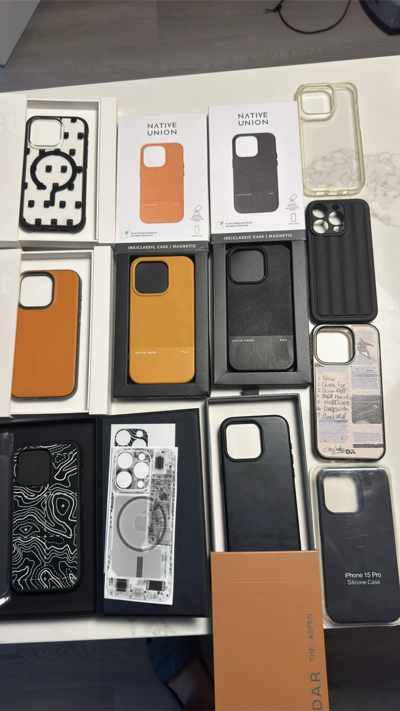 Various Cases for iPhone 15 Pro