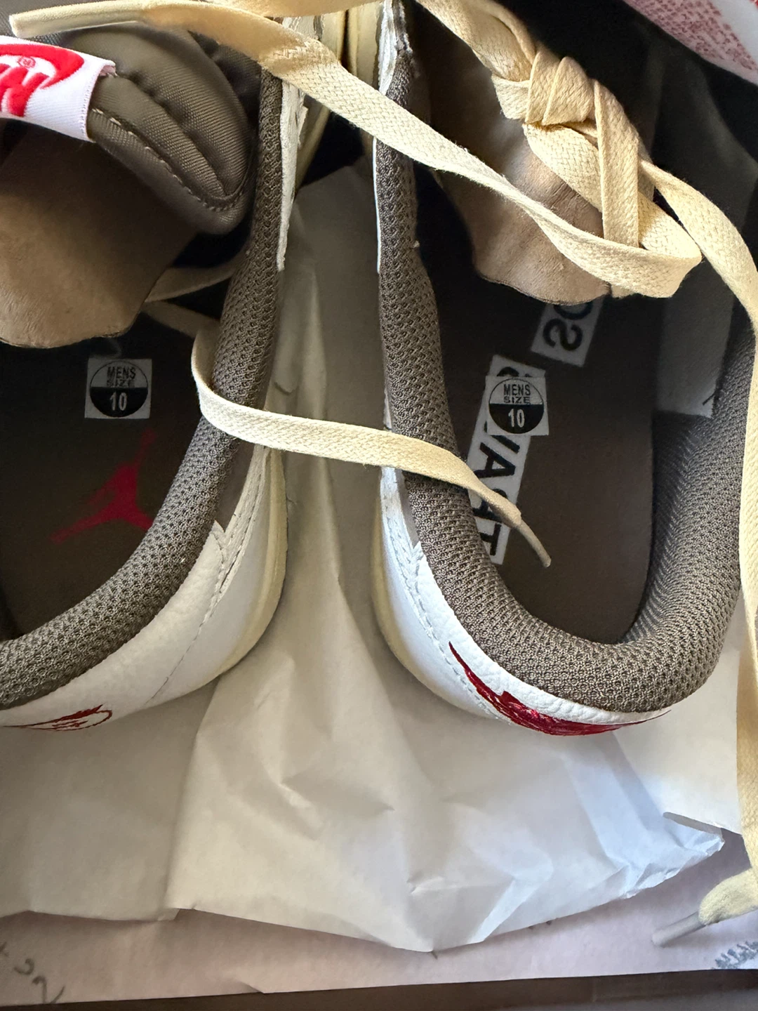 Nike Air Jordan 1 Low Travis Scott Reverse Mocha Size 10 - photo 3