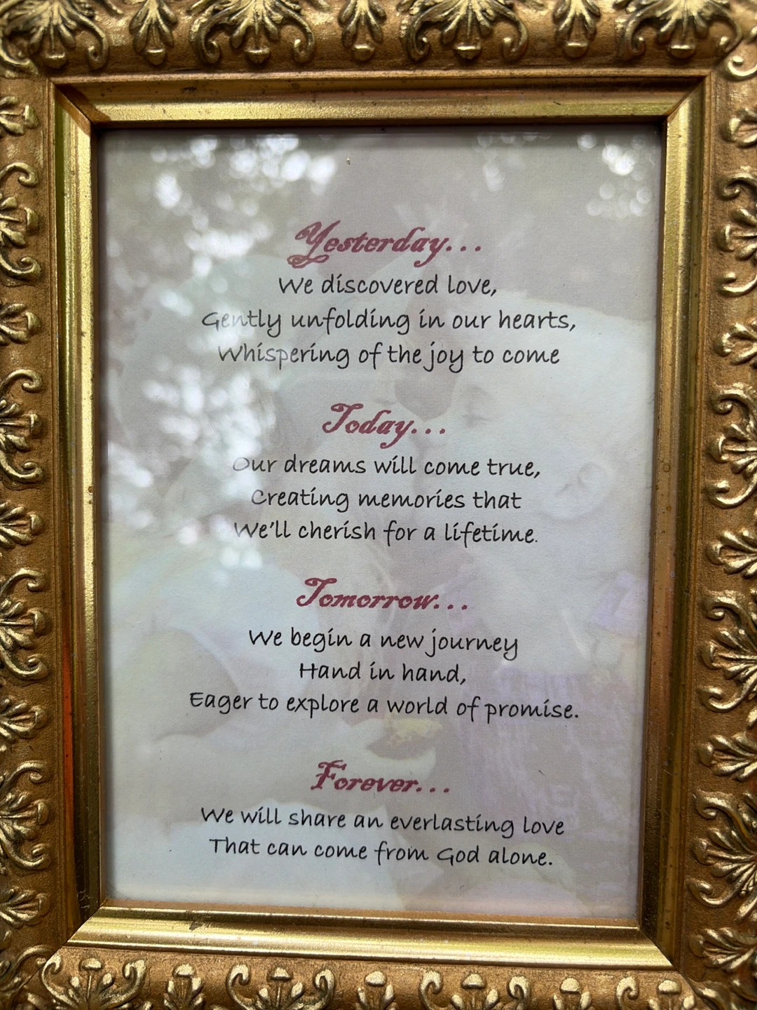Gold Ornate Picture Frame - photo 2