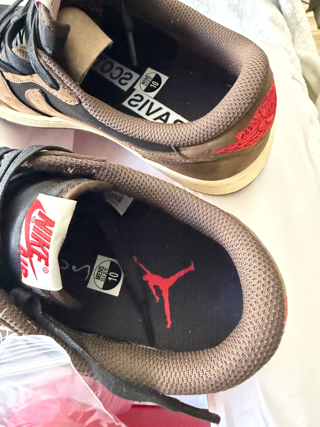 Nike Air Jordan 1 Low Travis Scott Mocha - photo 3
