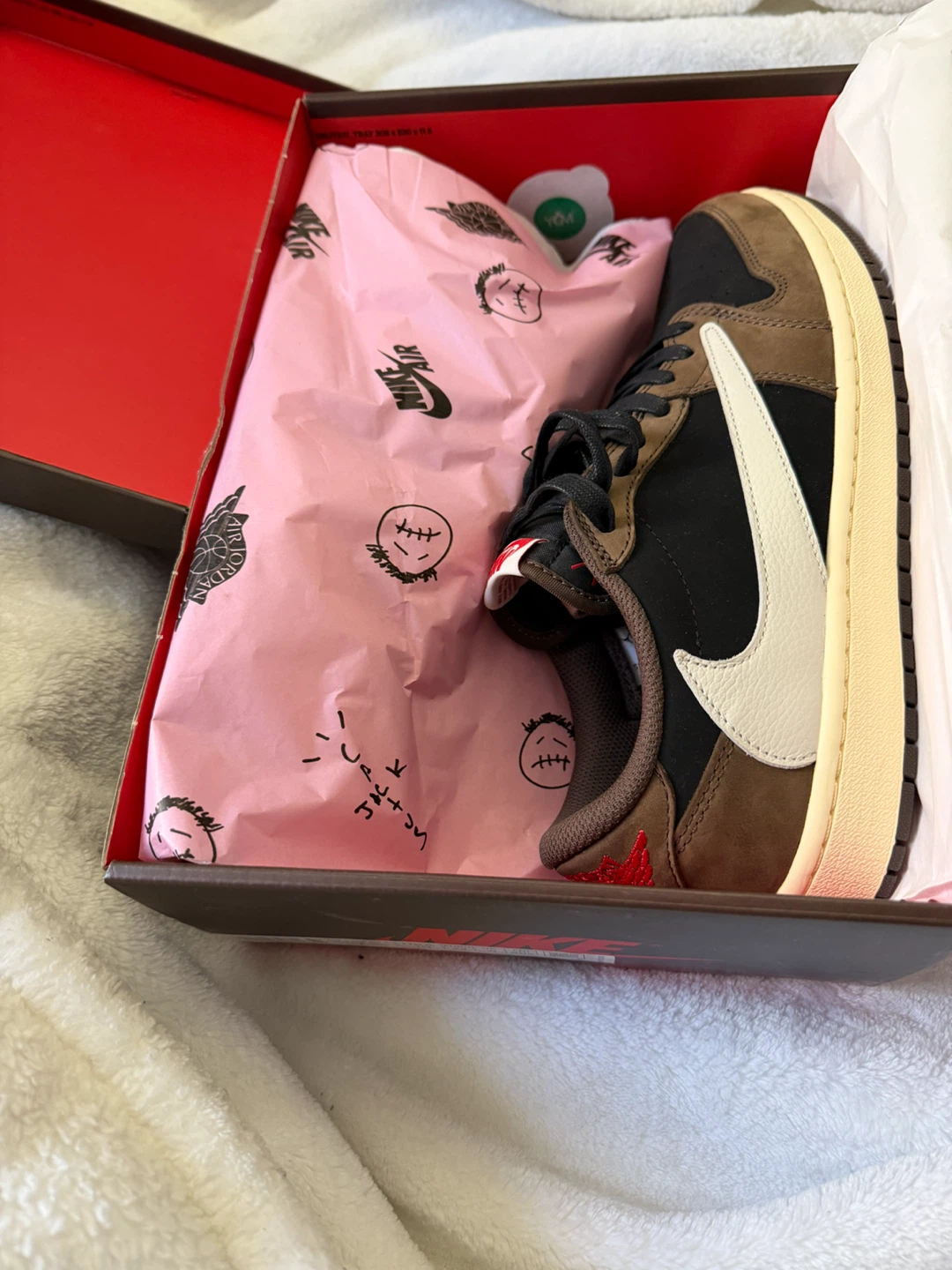 Nike Air Jordan 1 Low Travis Scott Mocha - photo 5
