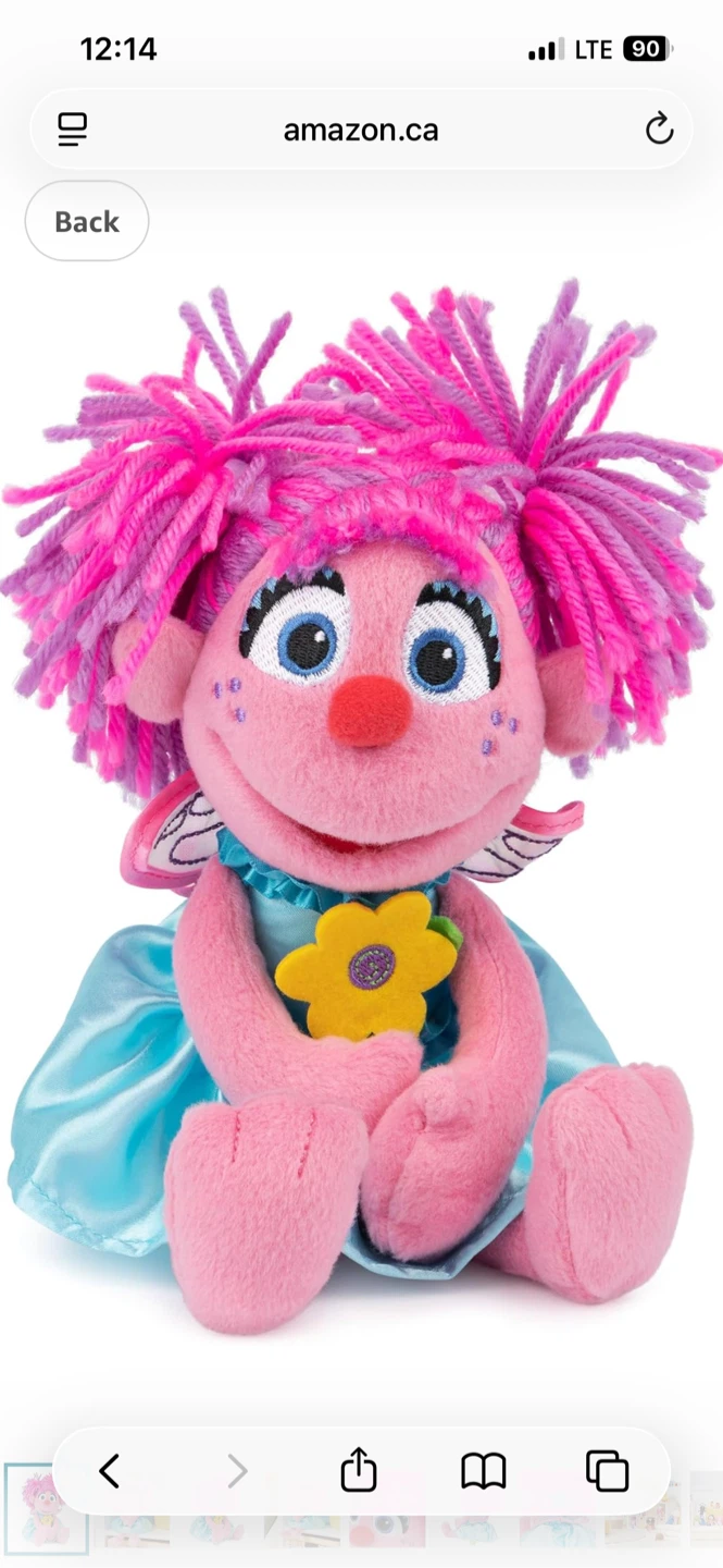 Sesame Street Abby Cadabby Plush Toy