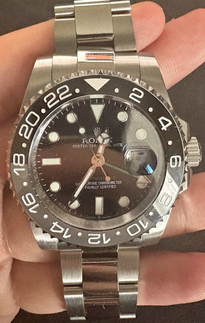 Rolex GMT-Master II Stainless Steel Watch