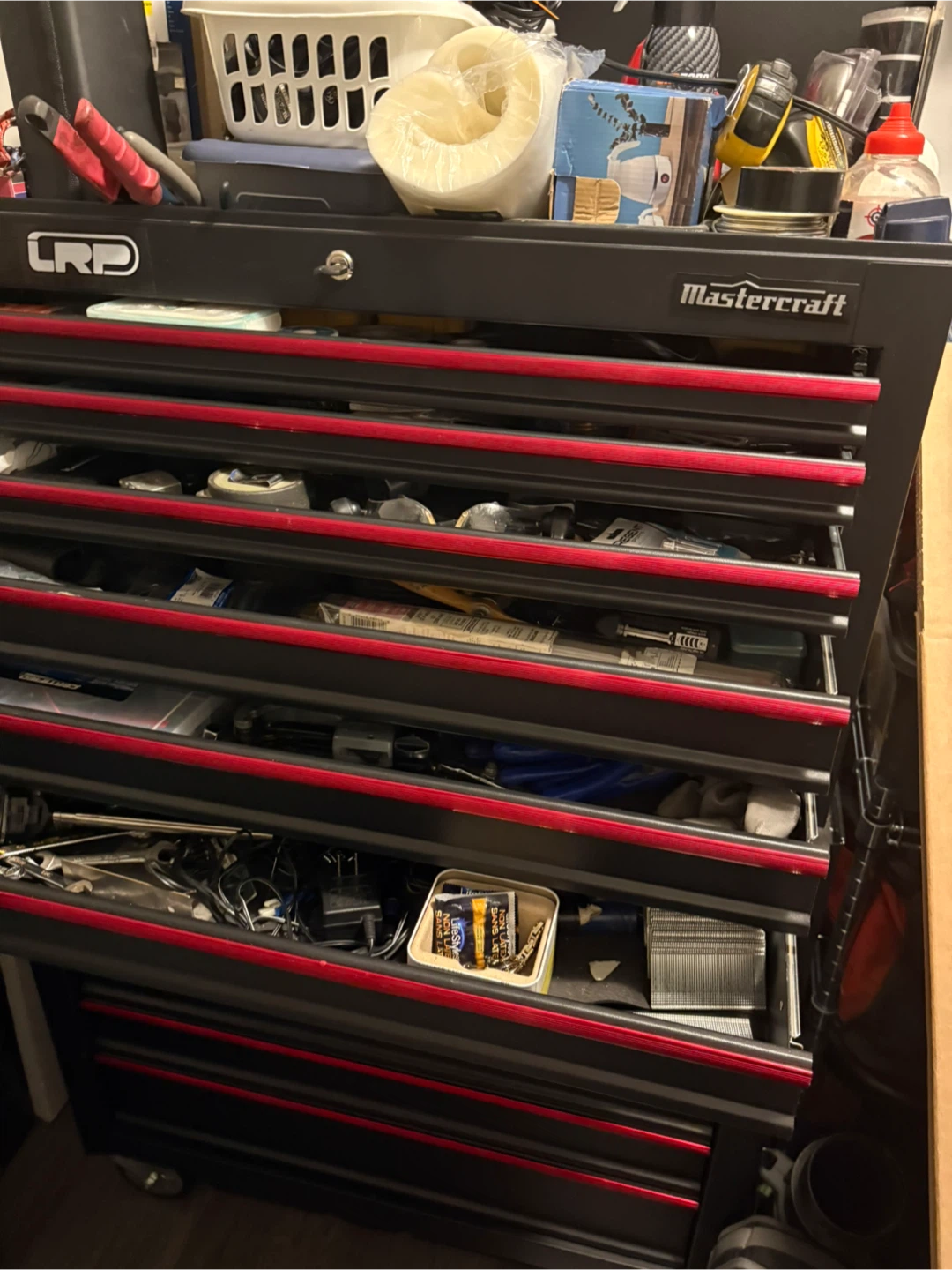 Mastercraft Red and Black Tool Chest - photo 3