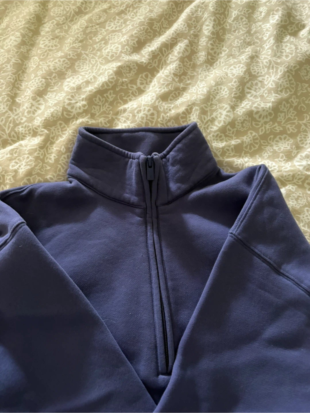 Aritzia Sweatfleece Half-Zip Sweater - photo 2