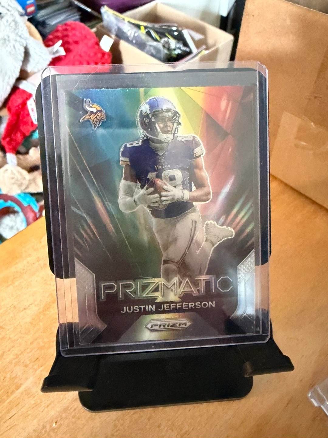 2023 Panini Prizm Justin Jefferson Prizmatic Card