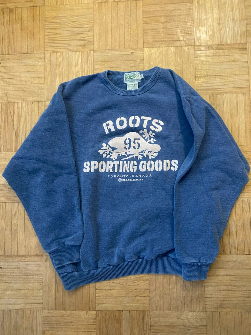 Vintage Toronto Canada Roots Sporting Goods Sweater