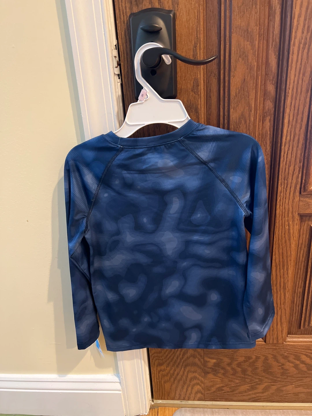 Carter's Blue Camo Long Sleeve Shirt Size 6 - photo 2