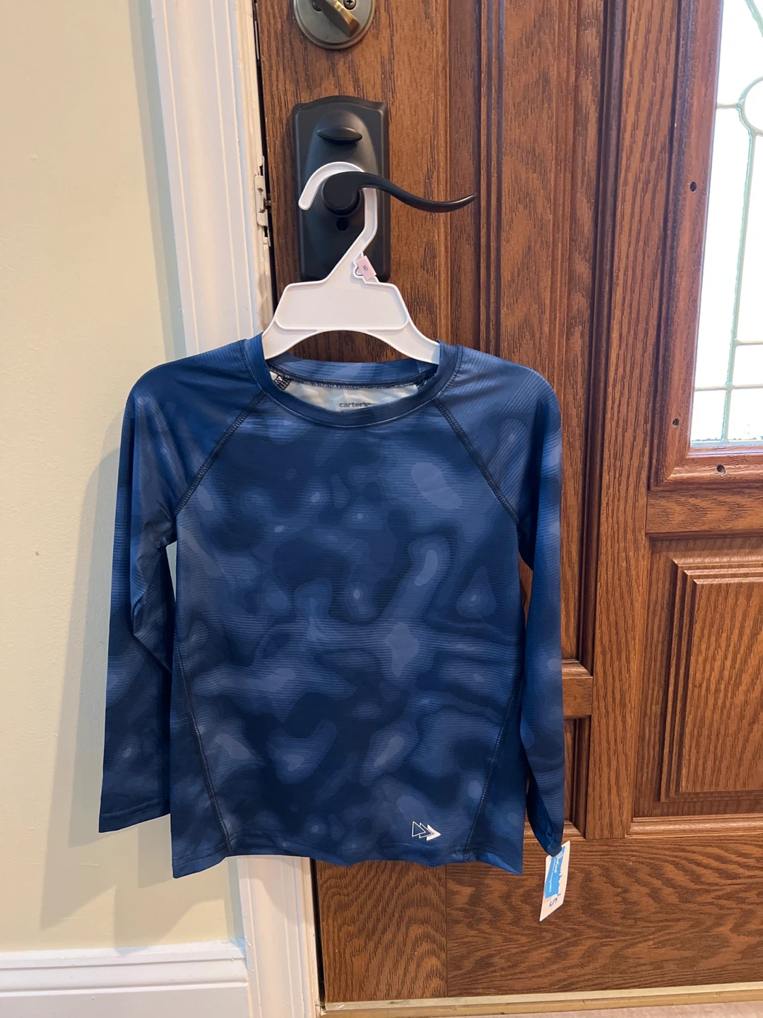 Carter's Blue Camo Long Sleeve Shirt Size 6