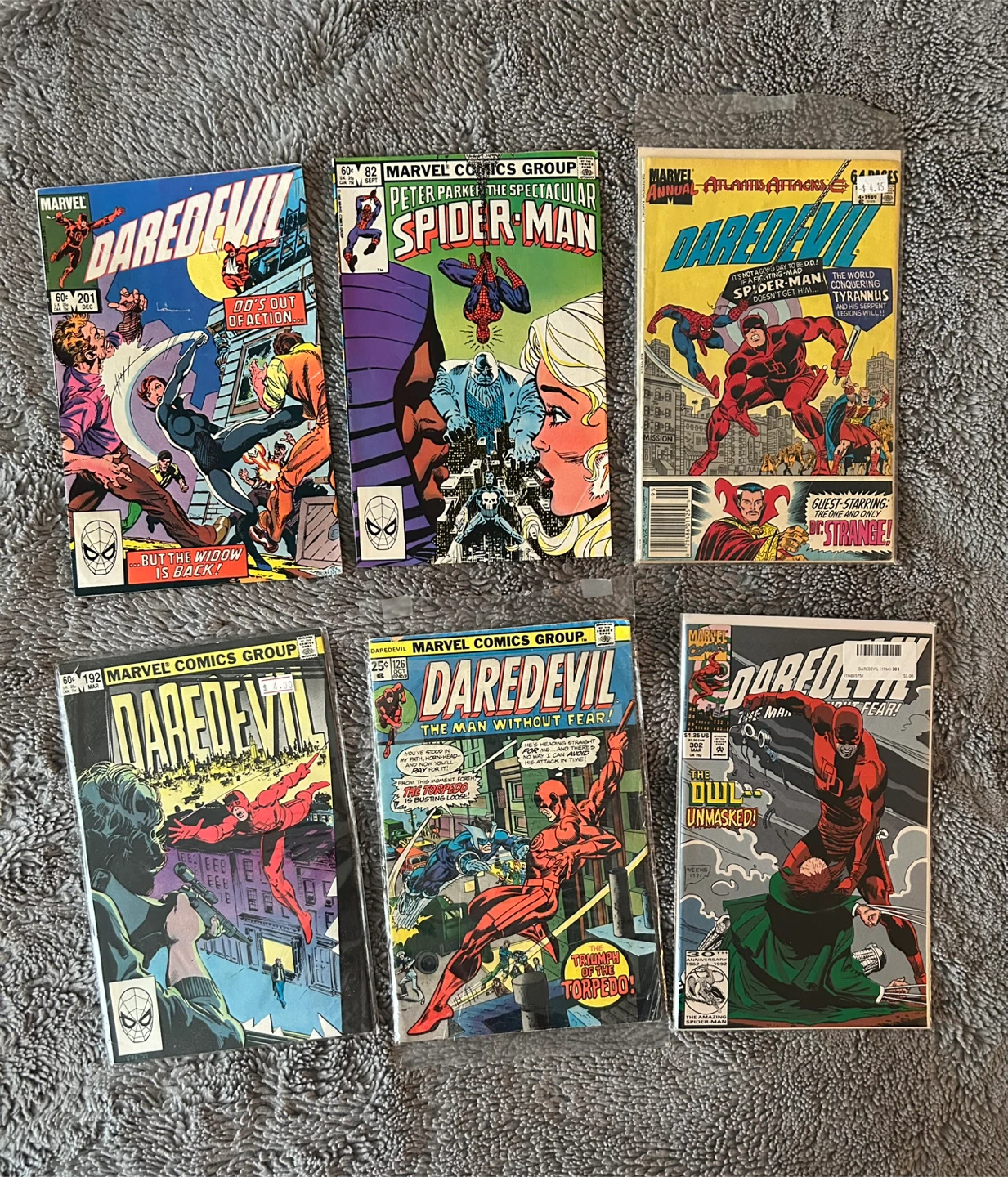 Collection of Vintage Marvel, DC and Comic Books