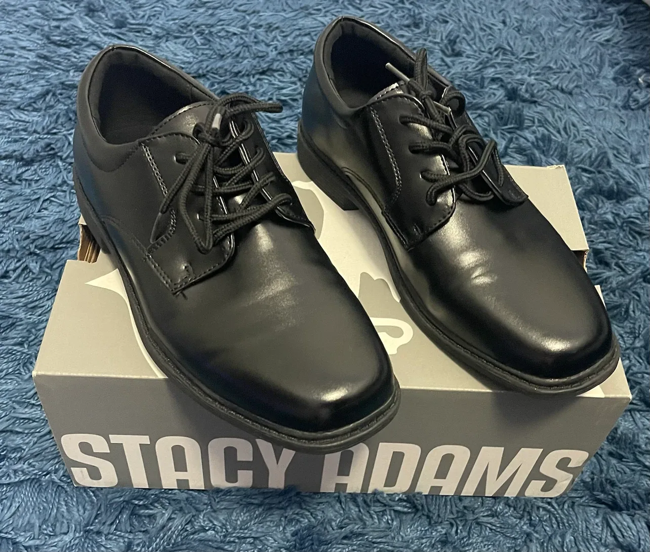 Stacy Adams Black Dress Shoes