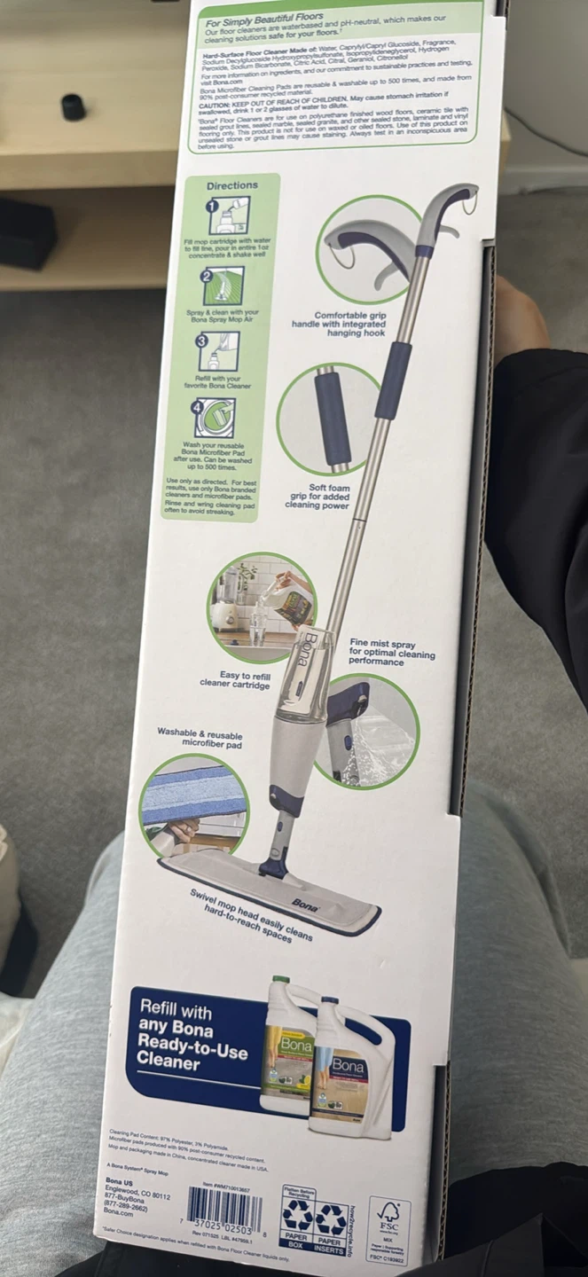Bona Spray Mop Air for Hard-Surface Floors - photo 2