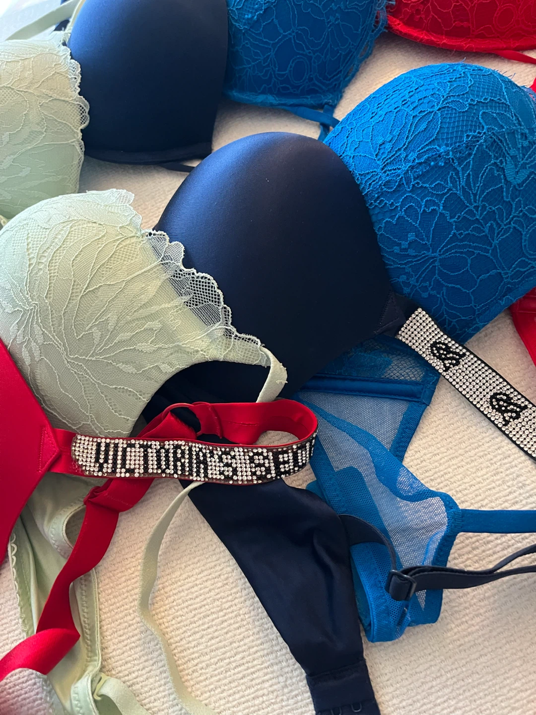 8 Victoria's Secret Shine Strap Bras 36B - photo 4